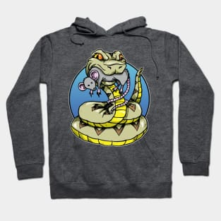 Snake and Mouse Hoodie